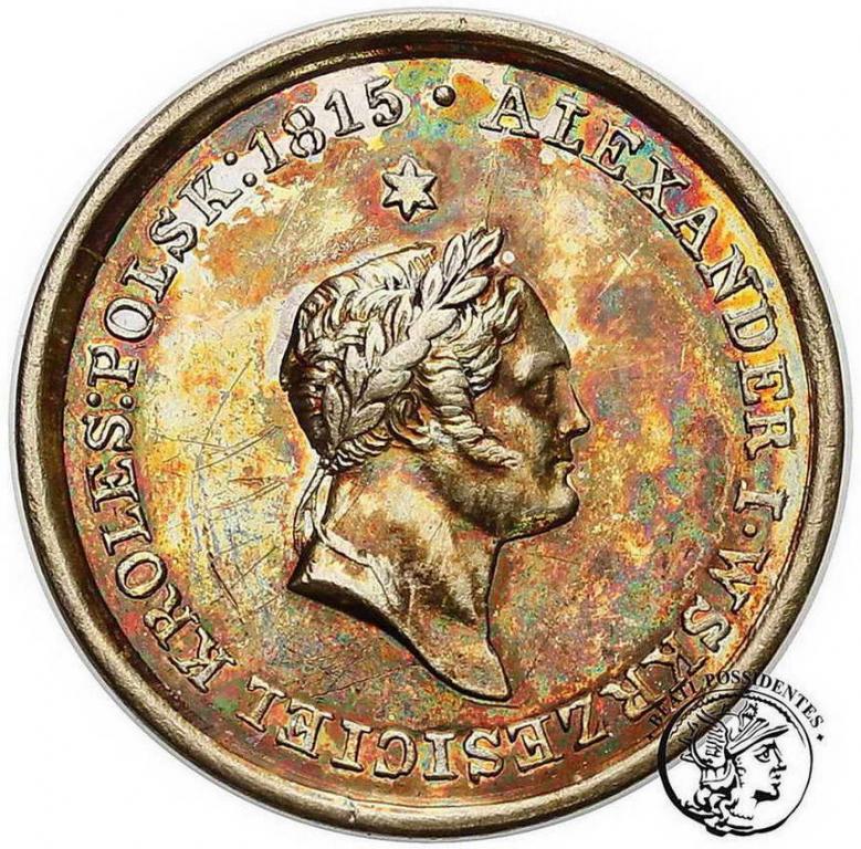 Polska Medal 1826 opłakująca Polska st. 2