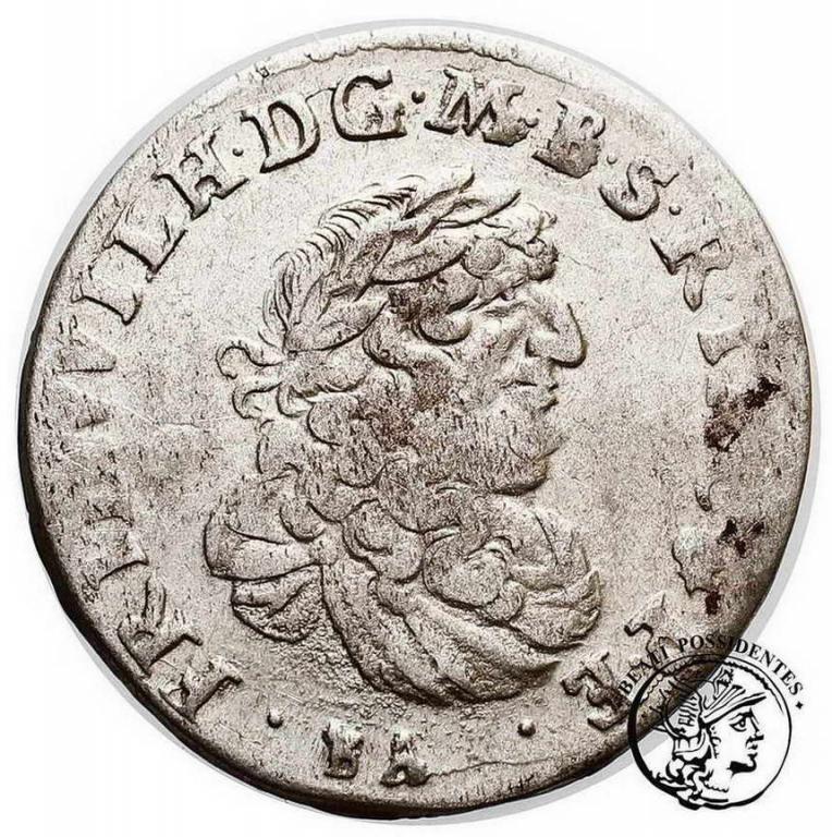 Niemcy Prusy szóstak 1686 Królewiec st. 3+