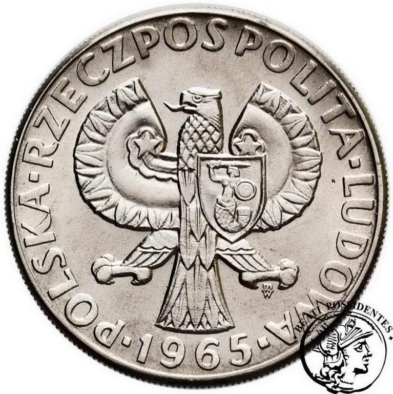 PRÓBA Nikiel 10 zł 1965 700 lat Warszawy st. 1