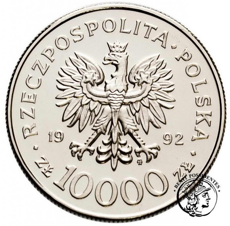 PRÓBA Nikiel 10 000 zł 1992 Warneńczyk st.L