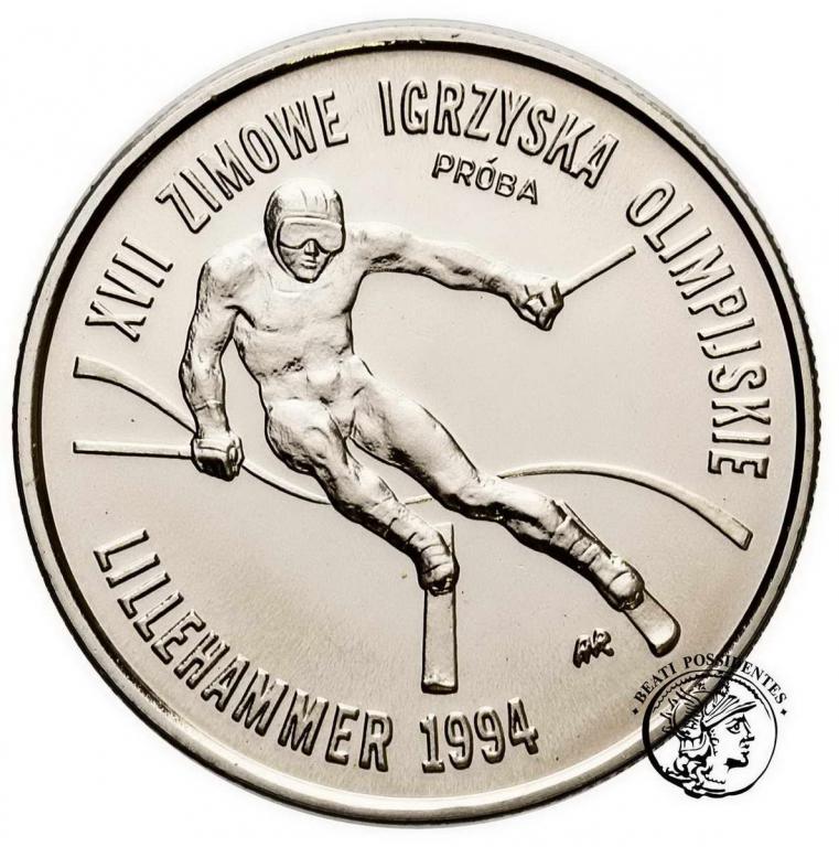 PRÓBA Nikiel 20 000 zł 1993 Lillehammer st. 1