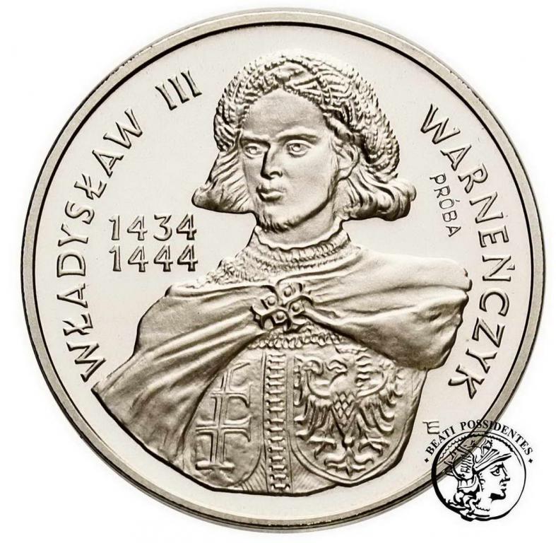 PRÓBA Nikiel 200 000 zł 1992 Warneńczyk półp.