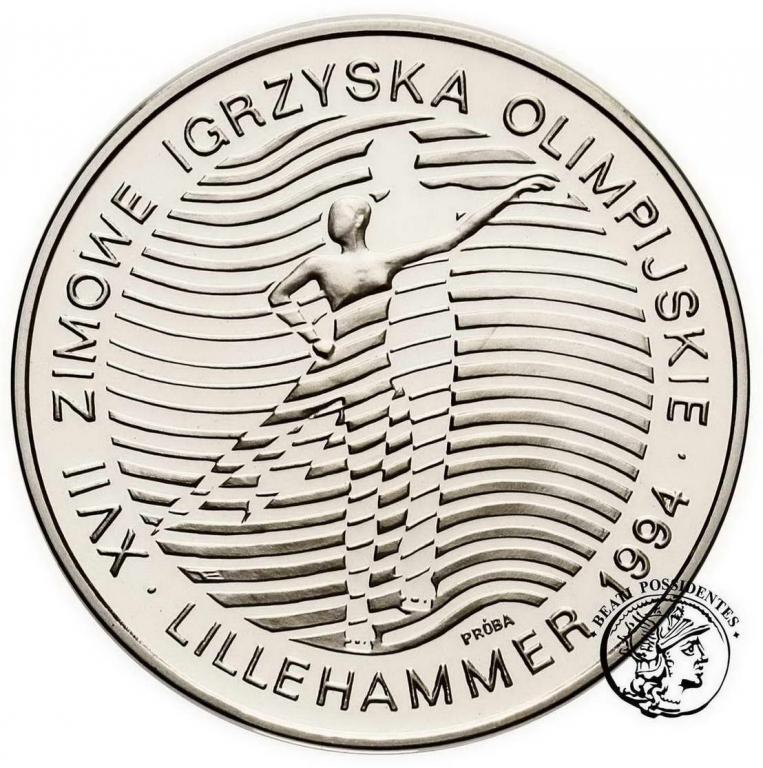 PRÓBA Nikiel 300 000 zł 1994 Lillehammer st. L