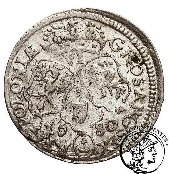 Jan III Sobieski szóstak kor 1680 st. 3