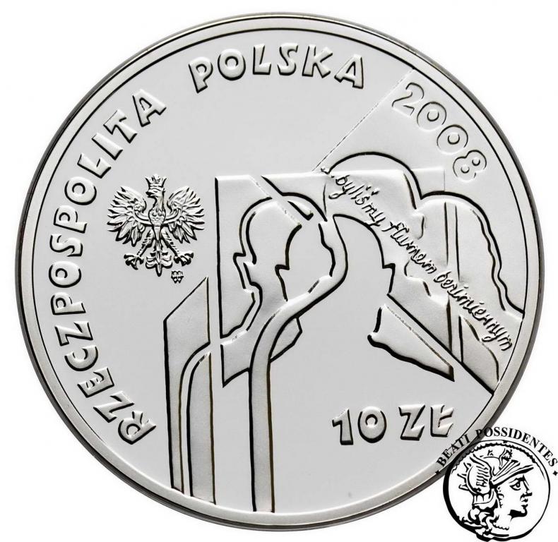 Polska III RP 10 zł 2008 Sybiracy st. L