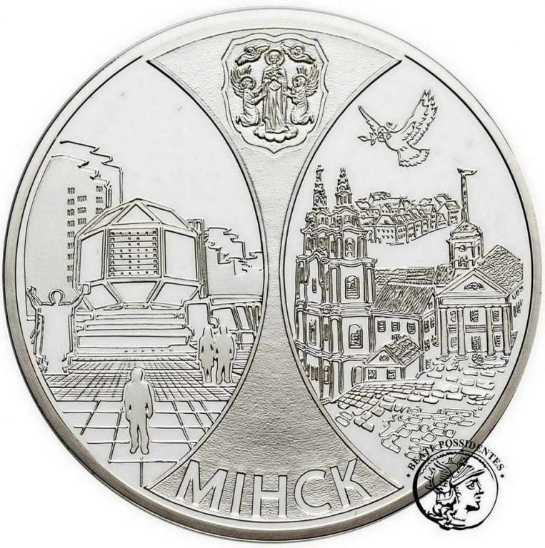 Białoruś 20 rubli Mińsk 2008 st.L