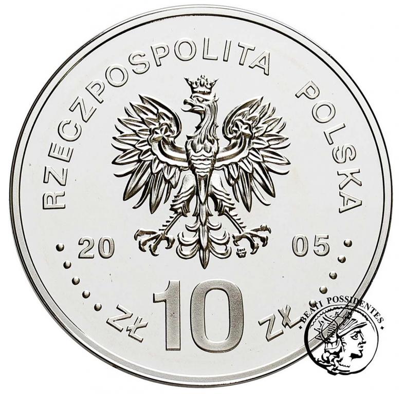 Polska III RP 10 złotych 2005 August II Mocny stL