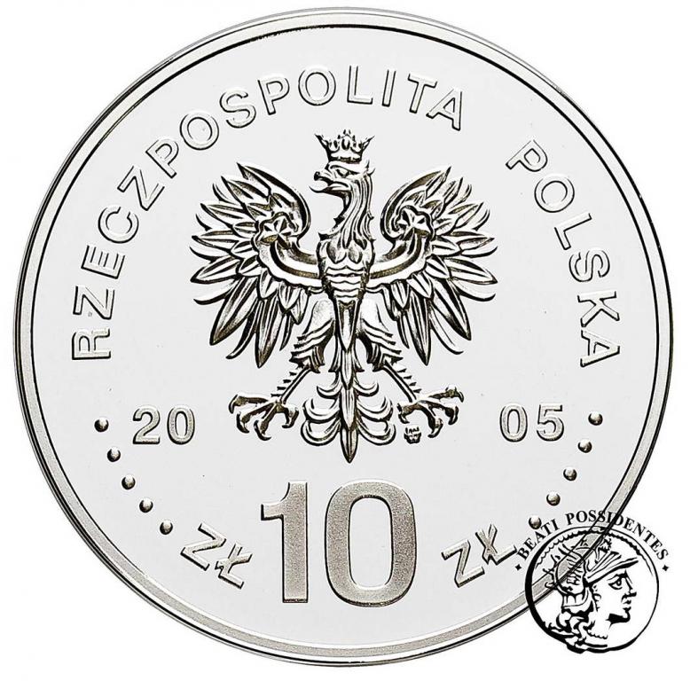 Polska III RP 10 złotych 2005 August II Mocny stL