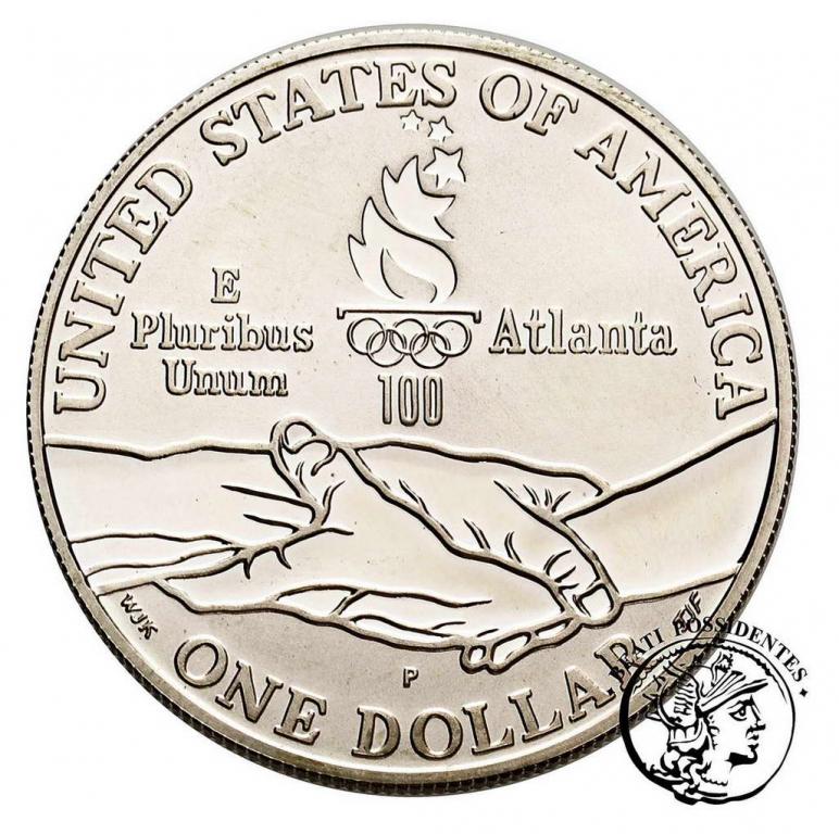 USA 1 dolar 1995 P Oly / Atlanta st.L-