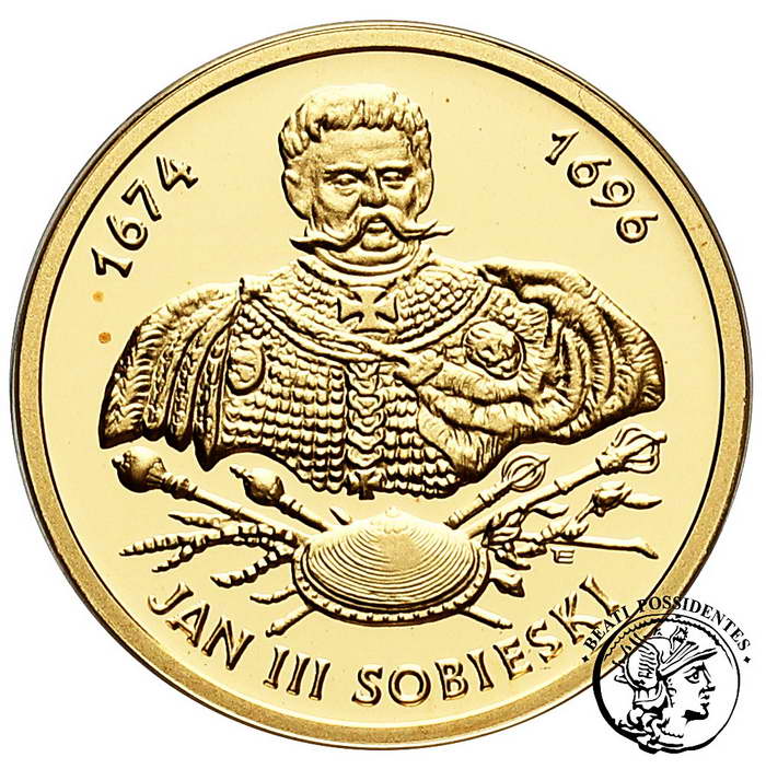 100 złotych 2001 Jan III Sobieski st.L