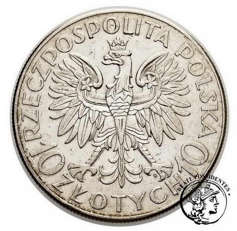 Polska II RP 10 zł 1933 Traugutt st.3+