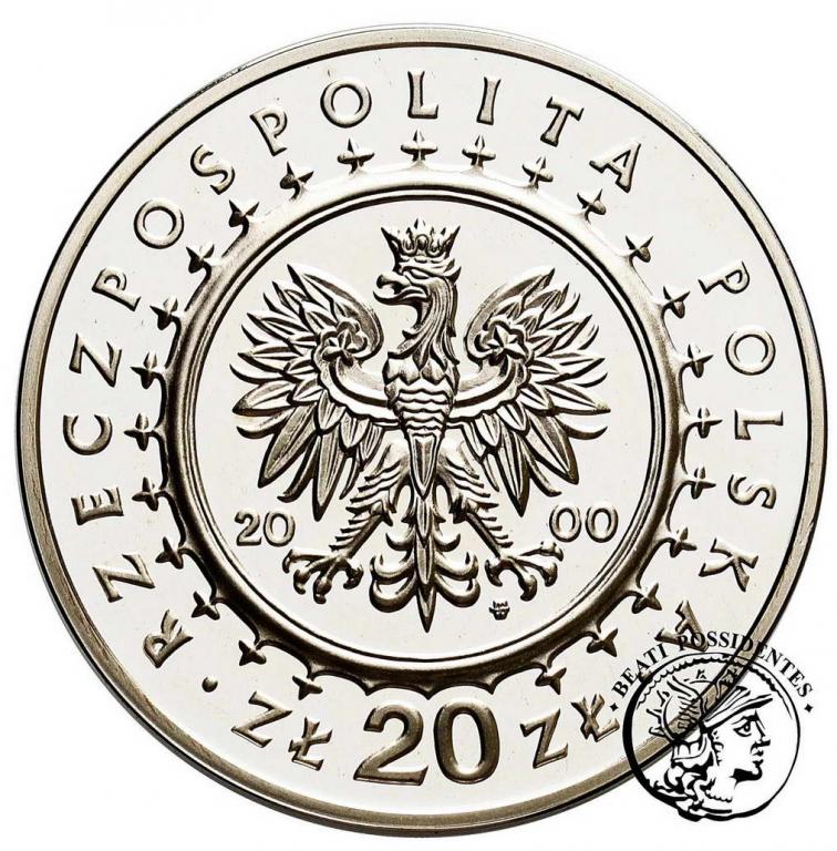 III RP 20 złotych 2000 Wilanów st. L-
