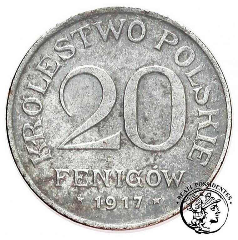 Królestwo Polskie 20 fenigów 1917 st.3