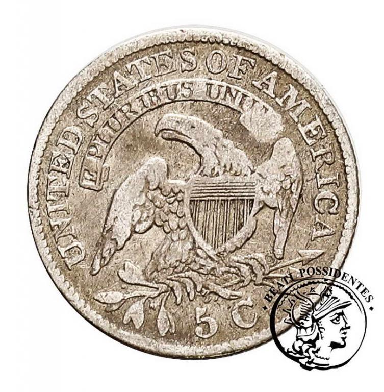 USA 5 centów 1830 cappet bust type st. 3