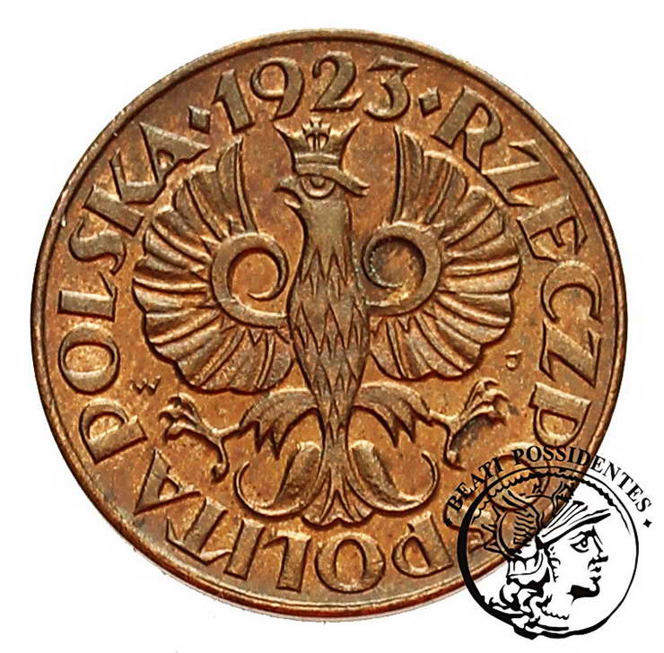 II RP 1 grosz 1923 st. 2
