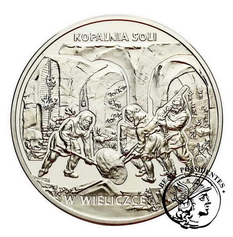 20 złotych 2001 Kopalnia soli Wieliczka st. L