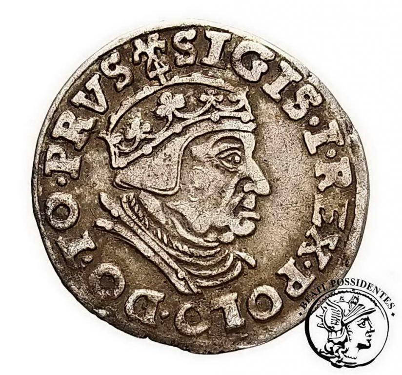 Zygmunt I Stary trojak 1539 Gdańsk st. 3