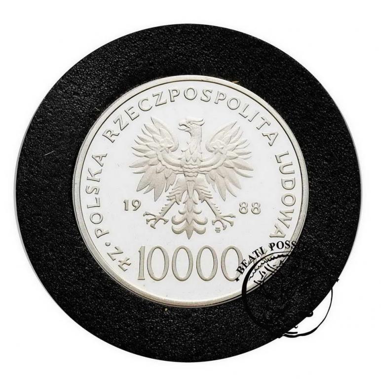 Polska 10000 zł 1988 Jan Paweł II st.L