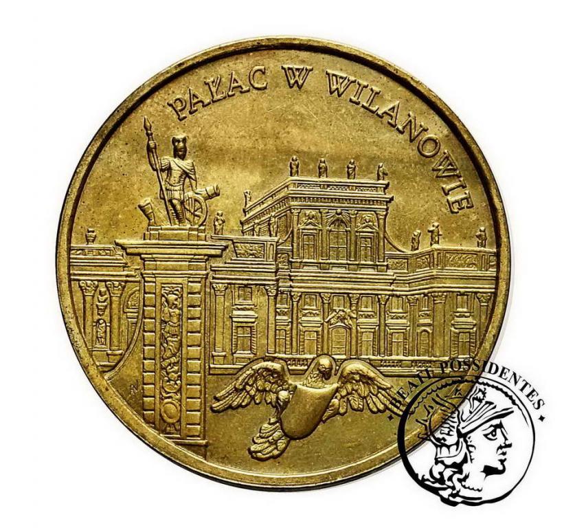 III RP 2 złote Pałac z Wilanowie 2000 st.1-/2+