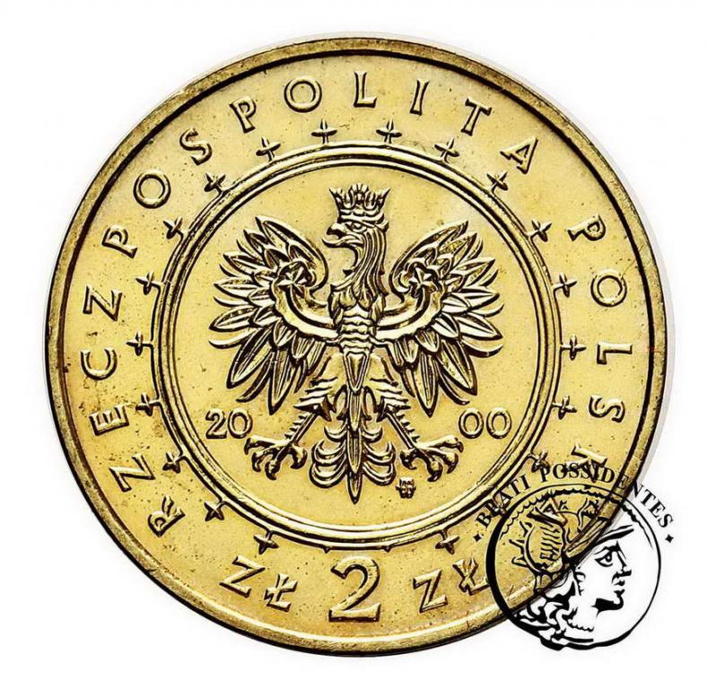 III RP 2 złote Pałac z Wilanowie 2000 st.1-/2+