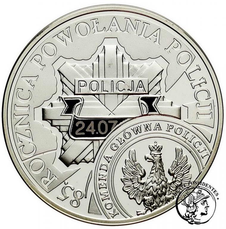 Polska III RP 10 zł 2004 Policja st. L