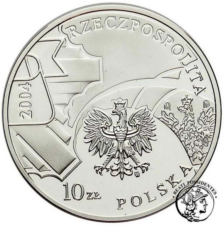 Polska III RP 10 zł 2004 Policja st. L