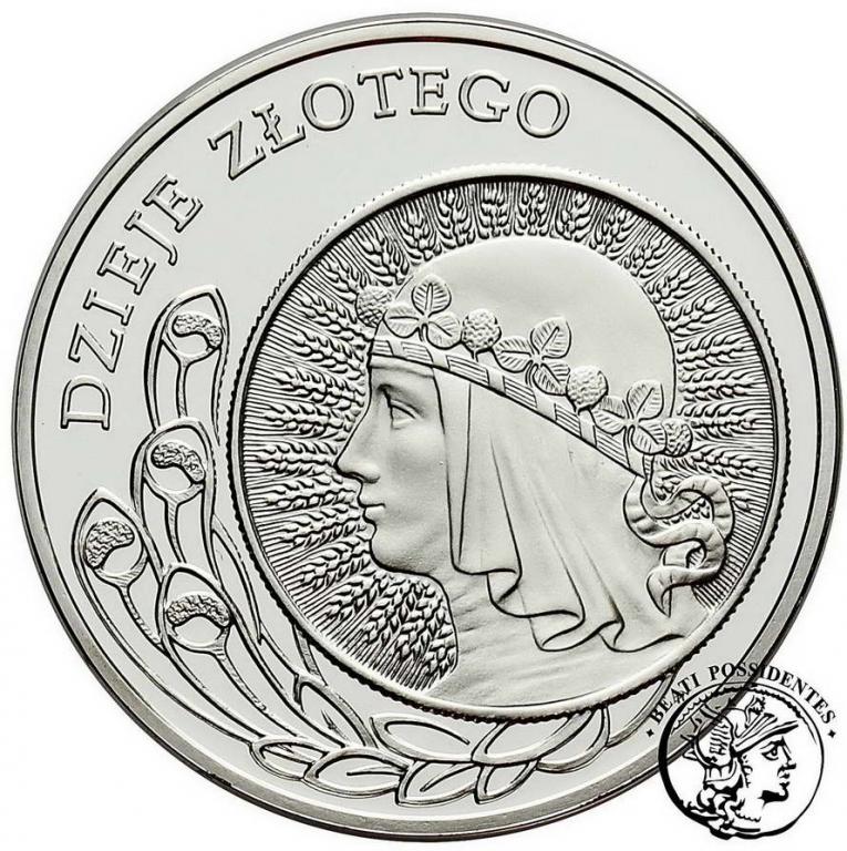 10 złotych 2006 Dzieje złotego - kobieta st.L