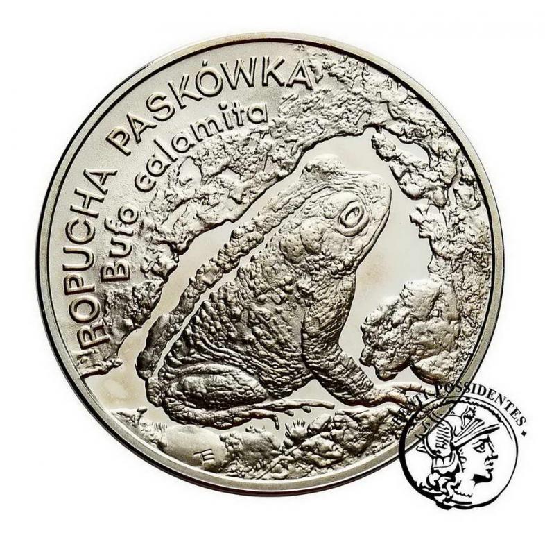 Polska III RP 20 zł 1998 Ropucha Paskówka st.L