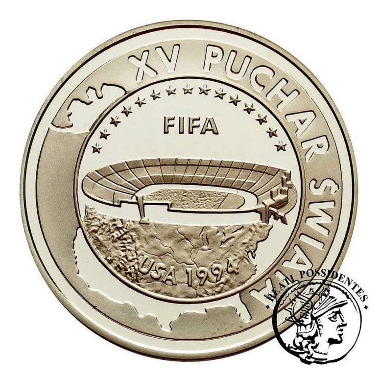 Polska III RP 1000 zł 1994 FIFA USA st. L
