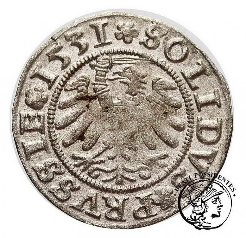 Zygmunt I Stary szeląg pruski 1531 Toruń st.3
