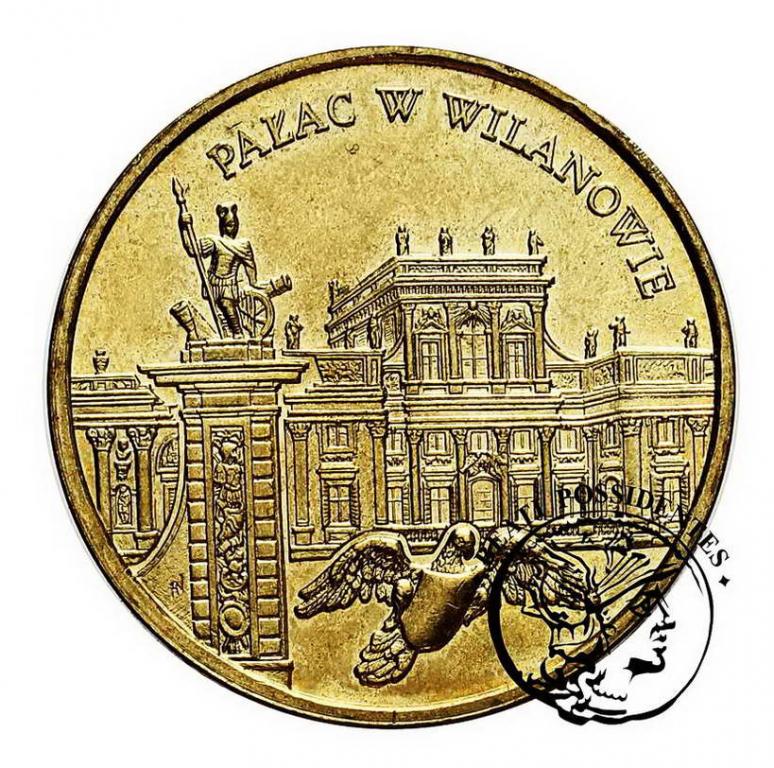 III RP 2 złote 2000 Pałac z Wilanowie st.2+/1-