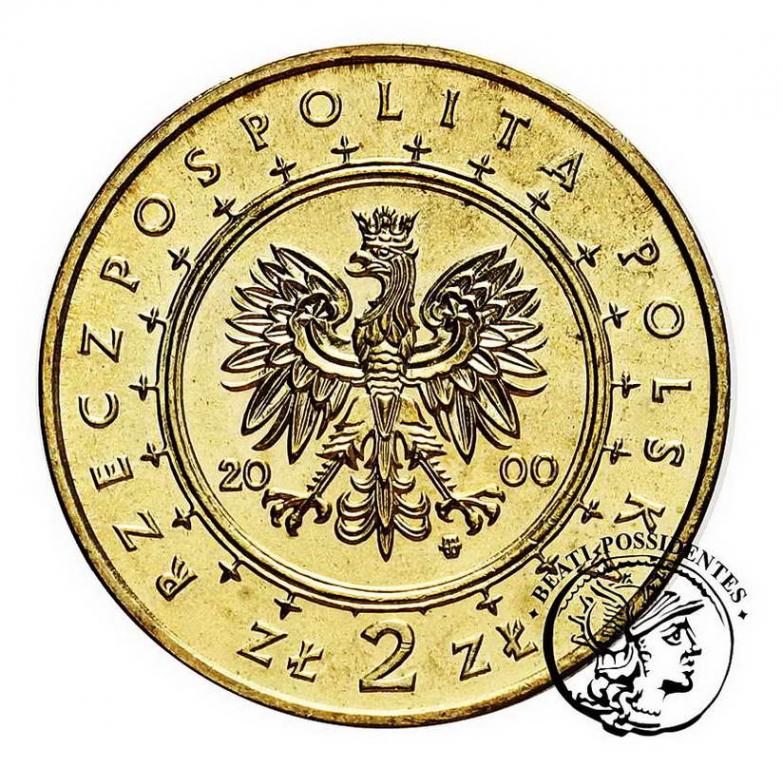 III RP 2 złote 2000 Pałac z Wilanowie st.2+/1-
