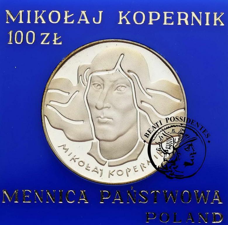 PRL 100 złotych 1973 Mikołaj Kopernik st. L-