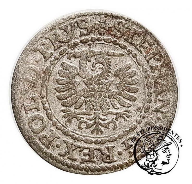 Polska Stefan Batory Szeląg 1579 Gdańsk st.3-