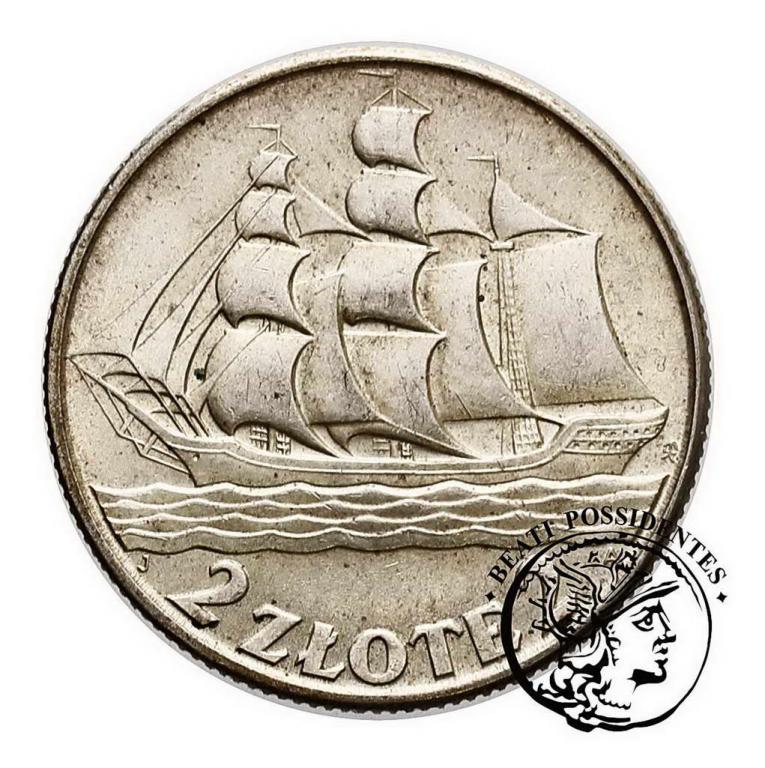 Polska 2 złote 1936 okręt st.3