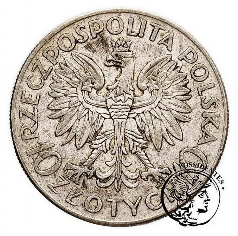 Polska 10 złotych 1933 Sobieski st.3