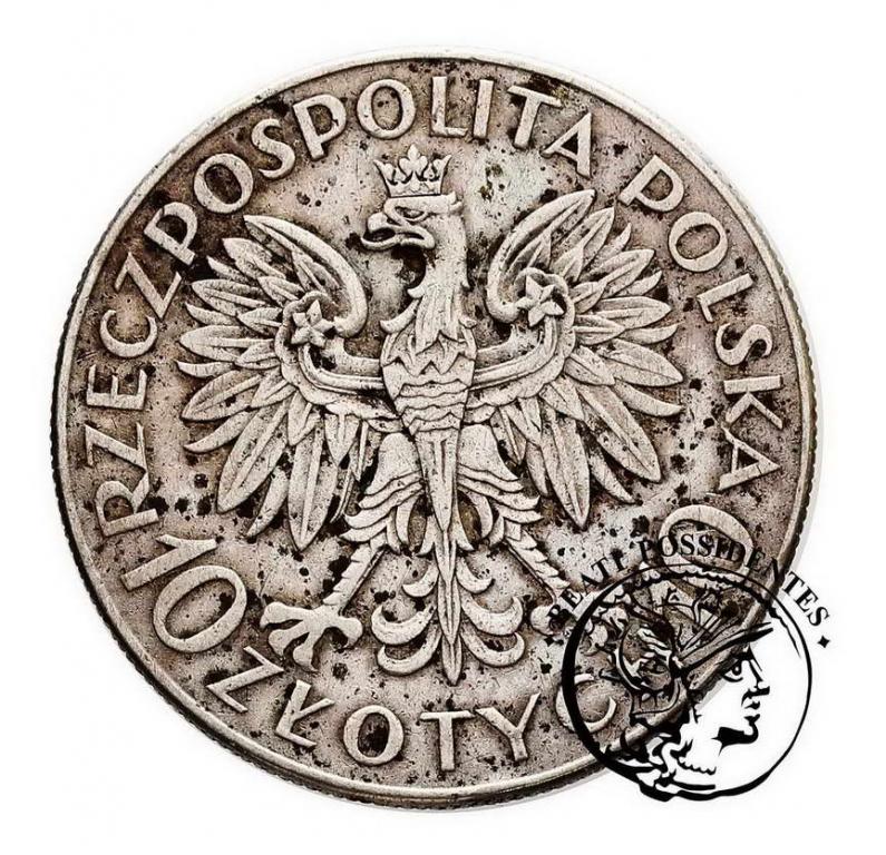 Polska 10 złotych 1933 Traugutt st.4