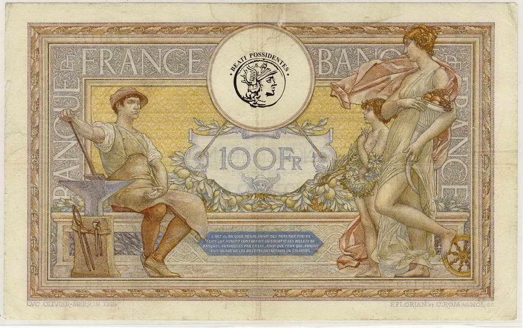 Francja 100 Franków 1931 st.3-