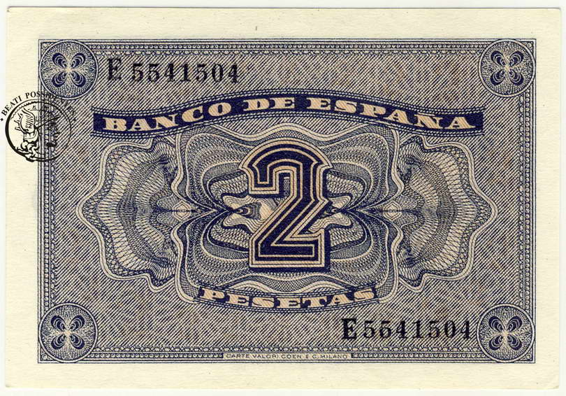 Hiszpania 2 Pesetas 1938 st.1-