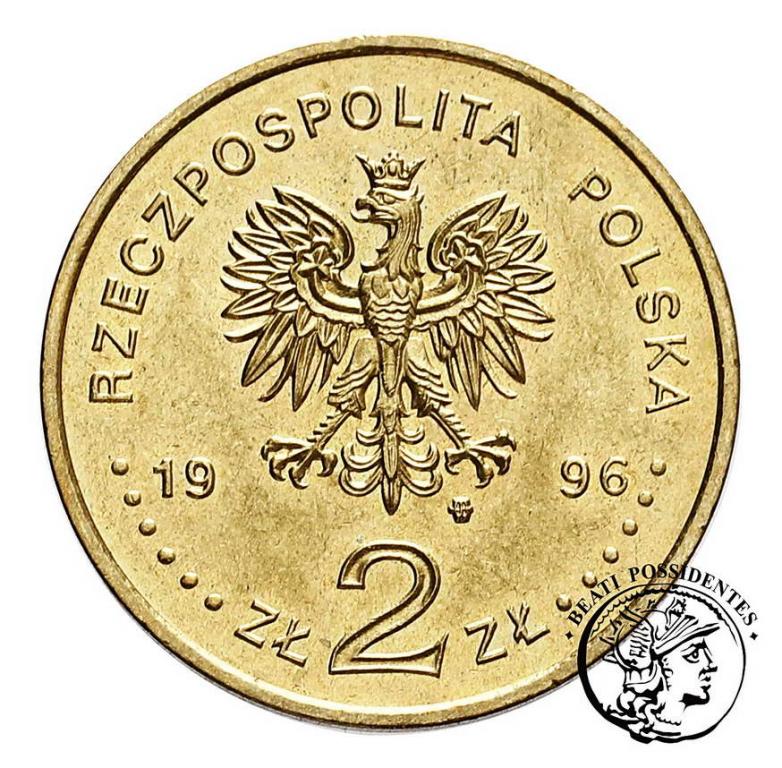 Polska 2 złote 1996 Zygmunt II August st.1-