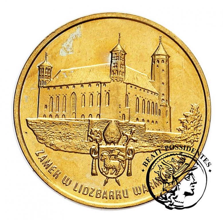 Polska 2 złote 1996 Lidzbark Warmiński st.2+