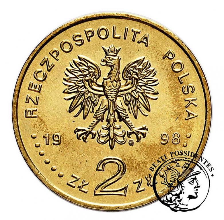 Polska 2 złote 1998 Zygmunt III Waza st.1