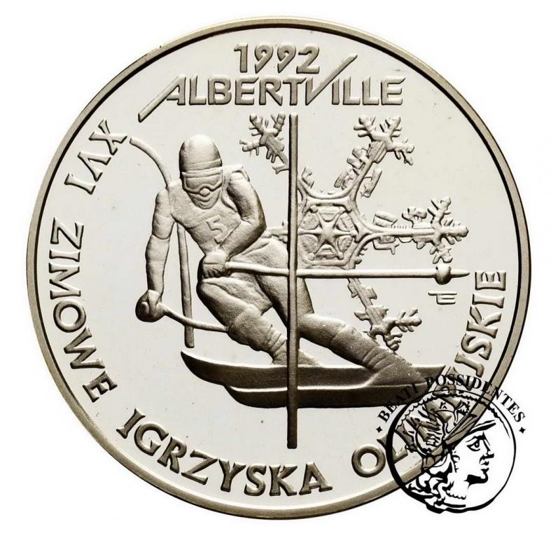 Polska III RP 200 000 zł 1991 Albertville st. L