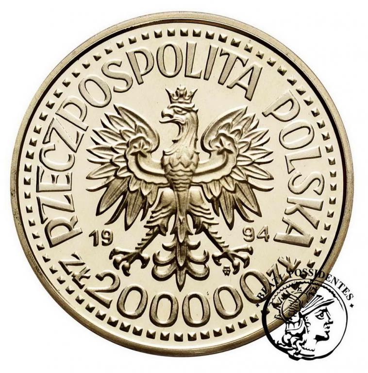 200 000 zł 1994 Zygmunt I Stary półp st. L-