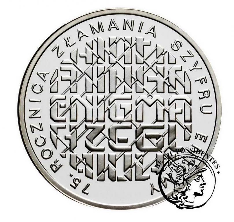 Polska III RP 10 złotych 2007 Enigma st. L