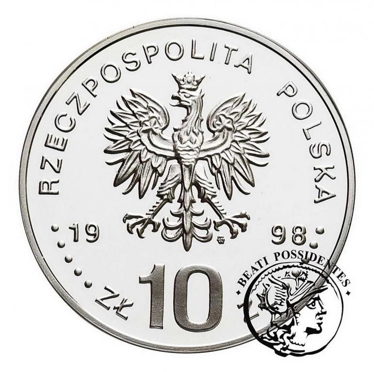 Polska III RP 10 złotych 1998 Zygmunt III Waza sL