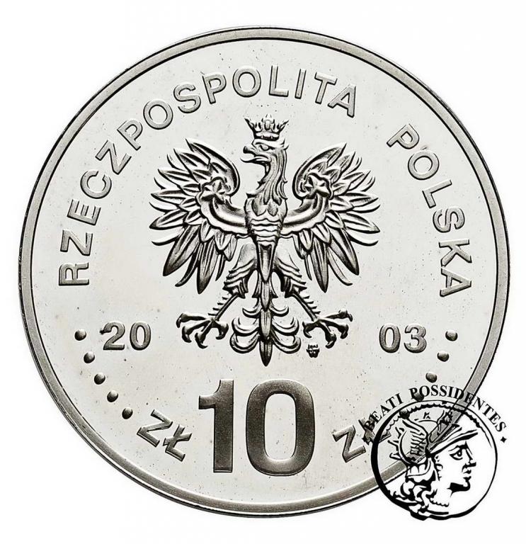 Polska III RP 10 złotych 2003 Leszczyński stL/L-