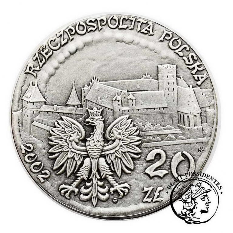 Polska III RP 20 złotych 2002 Zamek w Malborku s1