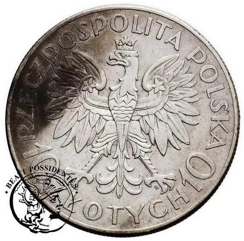 Polska 10 złotych 1933 Traugutt st.3-