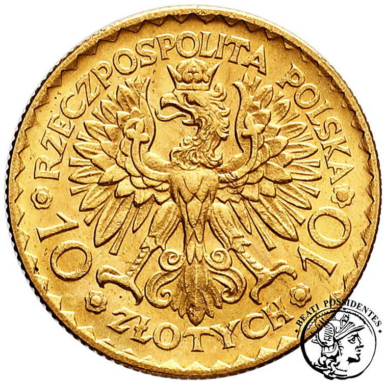 Polska 10 złotych 1925 Chrobry st.1-